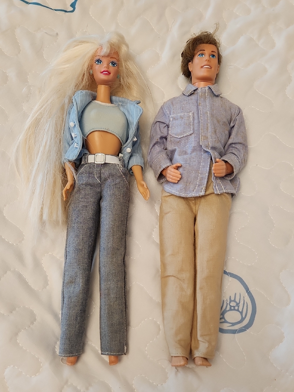 1969 Collectable Ken Doll With Blonde Barbie.
